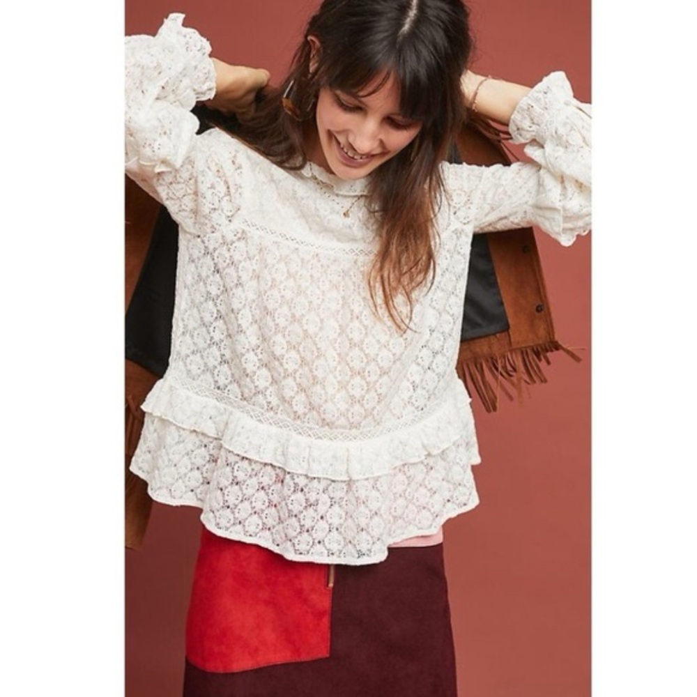 Annabelle Ruffled Blouse